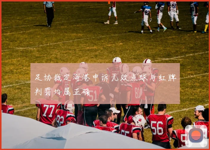 足协裁定海港申诉无效点球与红牌判罚均属正确