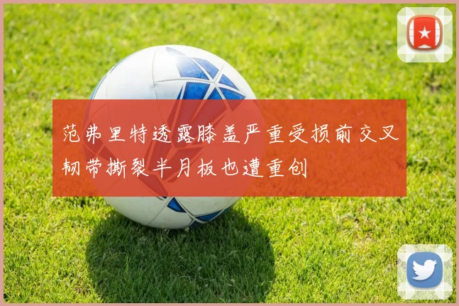 范弗里特透露膝盖严重受损前交叉韧带撕裂半月板也遭重创
